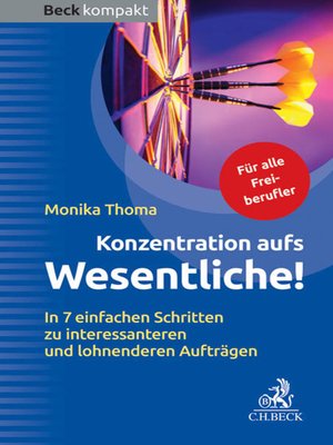 cover image of Konzentration aufs Wesentliche!